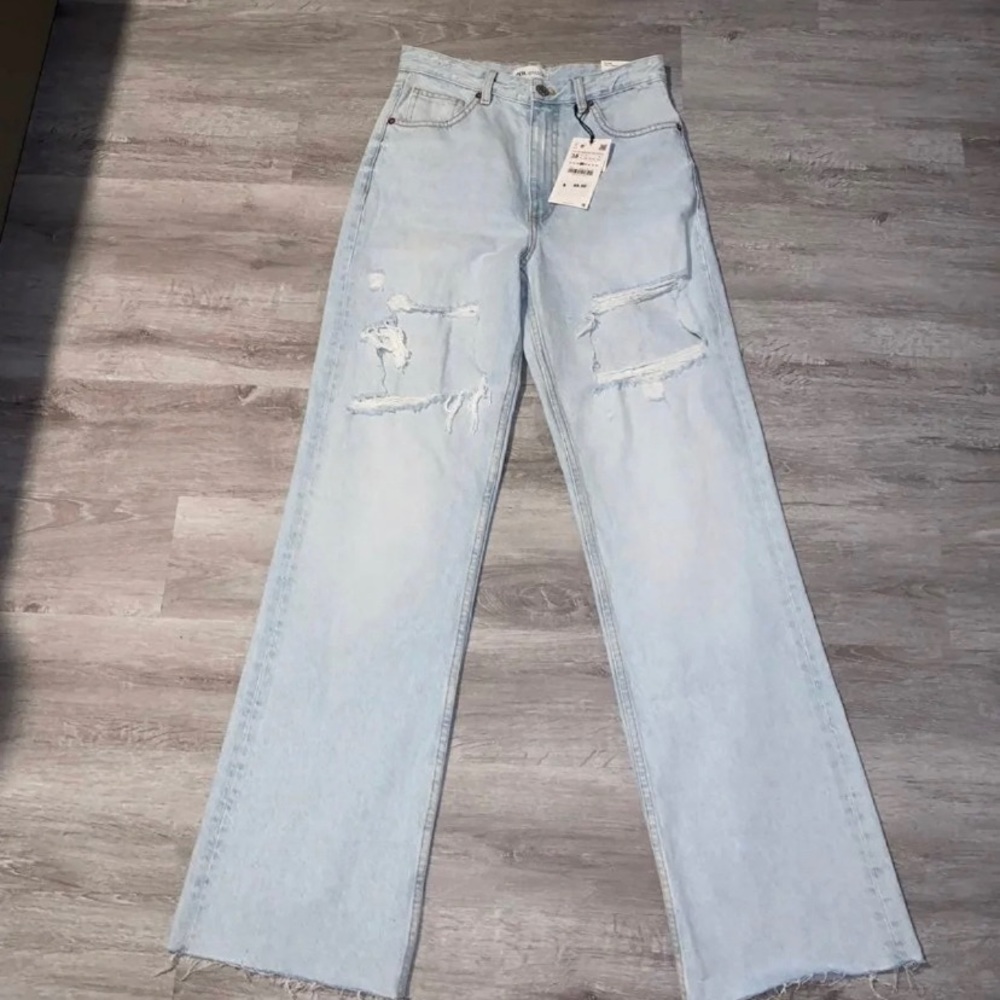 Zara wide leg jeans